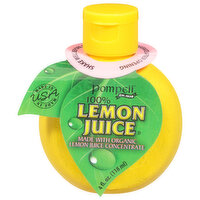 Pompeii 100% Juice, Lemon - 4 Fluid ounce 