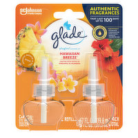 Glade Scented Oil Refills, Hawaiian Breeze - 2 Each 