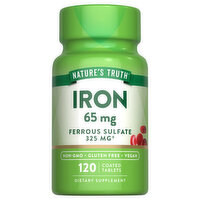 Nature's Truth Iron, 65 mg, Coated Tablets - 120 Each 