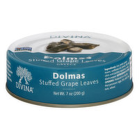 Divina Stuffed Grape Leaves, Dolmas - 7 Ounce