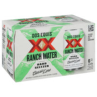 Dos Equis Ranch Water, Classic Lime - 6 Each 