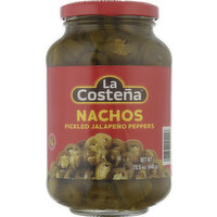 La Costena Pickled Jalapeno Peppers, Nachos - 15.5 Ounce 