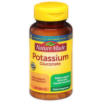 Nature Made Potassium Gluconate, Tablets - 100 Each 