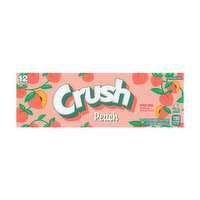 Crush Peach Soda - 12 Each 