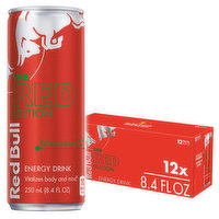 Red Bull Energy Drink, Watermelon, 12 Pack
