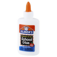 Elmers School Glue, Washable, No Run - 4 Ounce