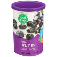 Food Club Pitted Prunes Dried Plums - 18 Ounce 