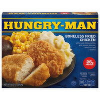 Hungry-Man Boneless Fried Chicken Frozen Dinner - 16 Ounce 