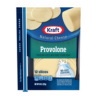 Kraft Provolone Cheese Slices - 8 Ounce 