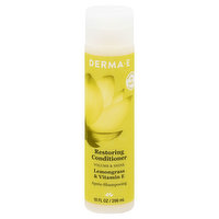 Derma E Conditioner, Restoring, Lemongrass & Vitamin E - 10 Ounce