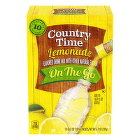 Country Time Drink Mix, Lemonade, On-The-Go - 10 Each