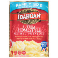 Idahoan Mashed Potatoes, Buttery Homestyle - 8 Ounce 