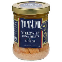 Tonnino Tuna Fillets, in Olive Oil, Yellowfin