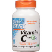 Doctor's Best Vitamin C, 500 mg, Veggie Caps - 120 Each 