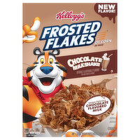 Frosted Flakes Cereal, Chocolate Milkshake
