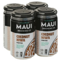 Maui Brewing Co. Beer, Porter, Coconut Hiwa - 4 Each 