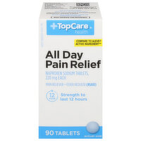 TopCare All Day Pain Relief, 220 mg, Tablets