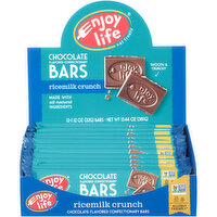 Enjoy Life Ricemilk Crunch Chocolate Flavored Confectionary Bars - 1.12 Ounce 