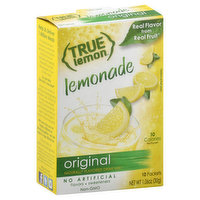 True Lemon Drink Mix, Lemonade, Original - 10 Each 