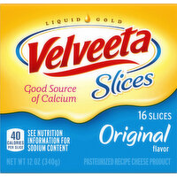 Velveeta Slices Original Cheese - 340 Gram 