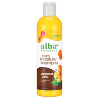 Alba Botanica Shampoo, More Moisture, Coconut Milk - 12 Fluid ounce 