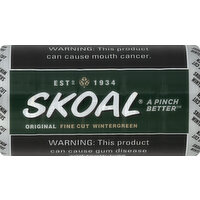 Skoal Smokeless Tobacco, Original, Wintergreen, Fine Cut - 5 Each 