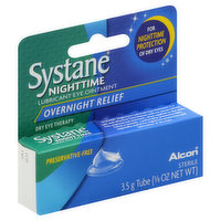 Systane Lubricant Eye Ointment, Overnight Relief - 3.5 Gram 