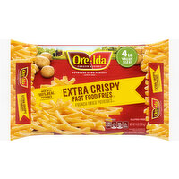 Ore-Ida Extra Crispy Fast Food Fries - 4 Pound 