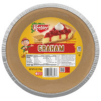 Keebler Ready Crust, Graham, 9 Inch - 6 Ounce 