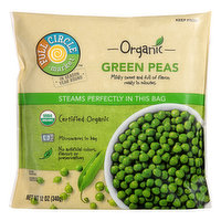 Full Circle Market Green Peas - 12 Ounce 