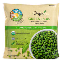Full Circle Market Green Peas - 12 Ounce