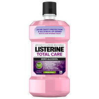 Listerine Mouthwash, Anticavity Fluoride, Fresh Mint, Zero Alcohol - 1.05 Pint 