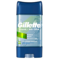 Gillette Antiperspirant/Deodorant, Power Rush, Clear Gel - 3.8 Ounce 
