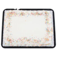 Fresh 1/2 Sheet White Cake - 1 Each 