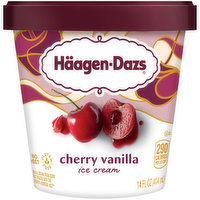 Haagen Dazs Cherry Vanilla Ice Cream - 14 Fluid ounce 
