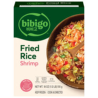 Bibigo Korean Style Fried Rice Shrimp with Soy Garlic Flavor - 18 Ounce 