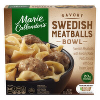 Marie Callender's Swedish Meatballs Bowl Frozen Meal