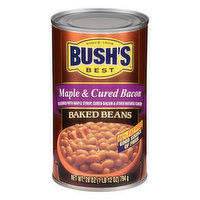 Bush's Best Baked Beans, Maple & Cured Bacon - 28 Ounce 