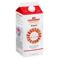 8th Continent Soymilk, Original - 0.5 Gallon