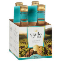 Gallo Family Moscato, California, Light & Sweet - 4 Each