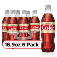 Diet Coke Cola, Caffeine Free - 6 Each 