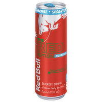 Red Bull Red Edition Sugar Free Energy Drink, Watermelon, 114mg Caffeine, - 12 Fluid ounce 