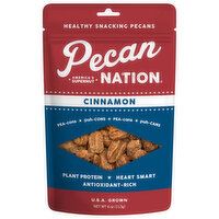 Pecan Nation Pecans, Cinnamon - 4 Ounce 