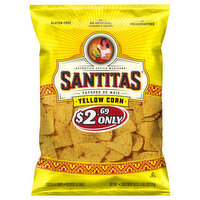 Santitas Tortilla Chips, Yellow Corn