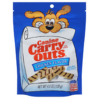Canine Carry Outs Dog Snacks, Chicken Flavor