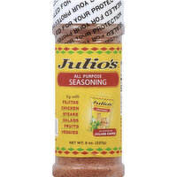 Julios Seasoning, All Purpose - 8 Ounce 