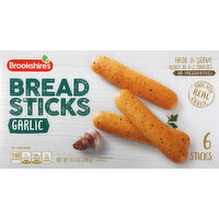 Brookshire's Bread Sticks, Garlic - 6 Each 