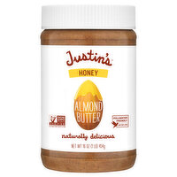 Justin's Almond Butter, Honey - 16 Ounce 