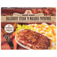 Night Hawk Salisbury Steak 'N Mashed Potatoes - 9 Ounce 