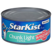 StarKist Tuna in Vegetable Oil, Chunk Light - 12 Ounce 